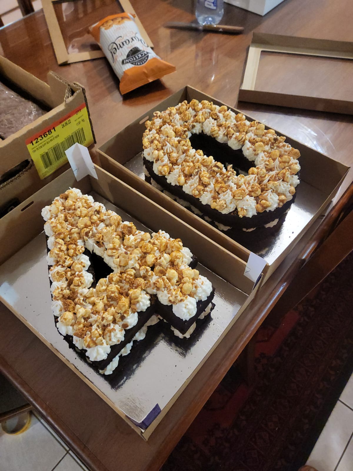 Birthday Number Cake - Two Numbers