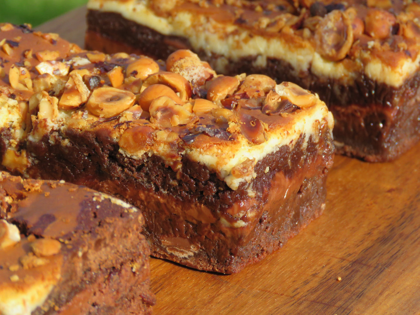 Ferrero Nutella Cheesecake Brownies