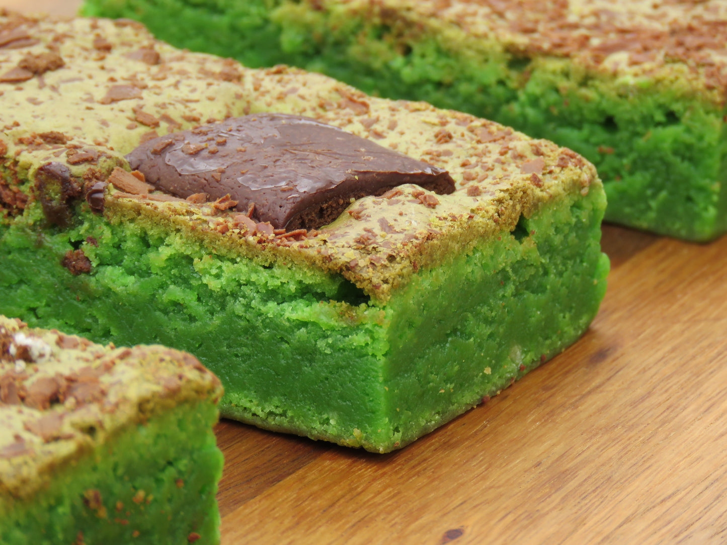 Mint Tim Tam Blondies