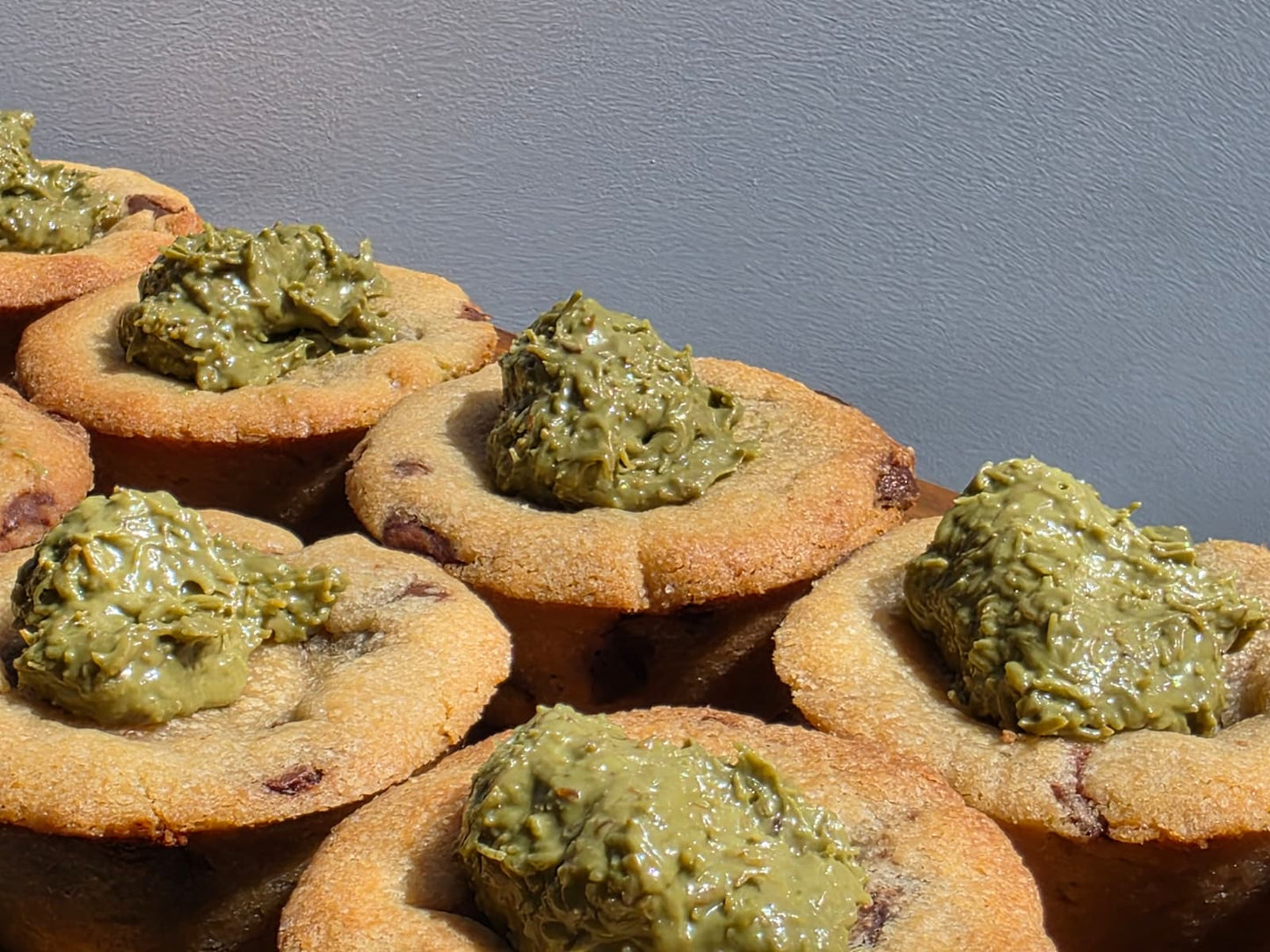 Dubai Pistachio Kataifi Cookie Pies - 6 pack