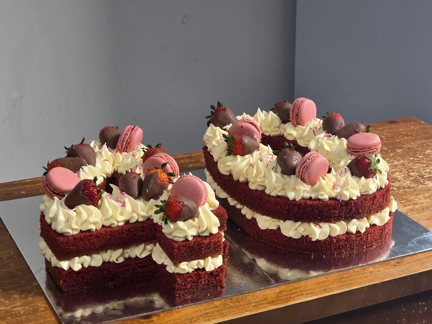 Birthday Number Cake - Two Numbers