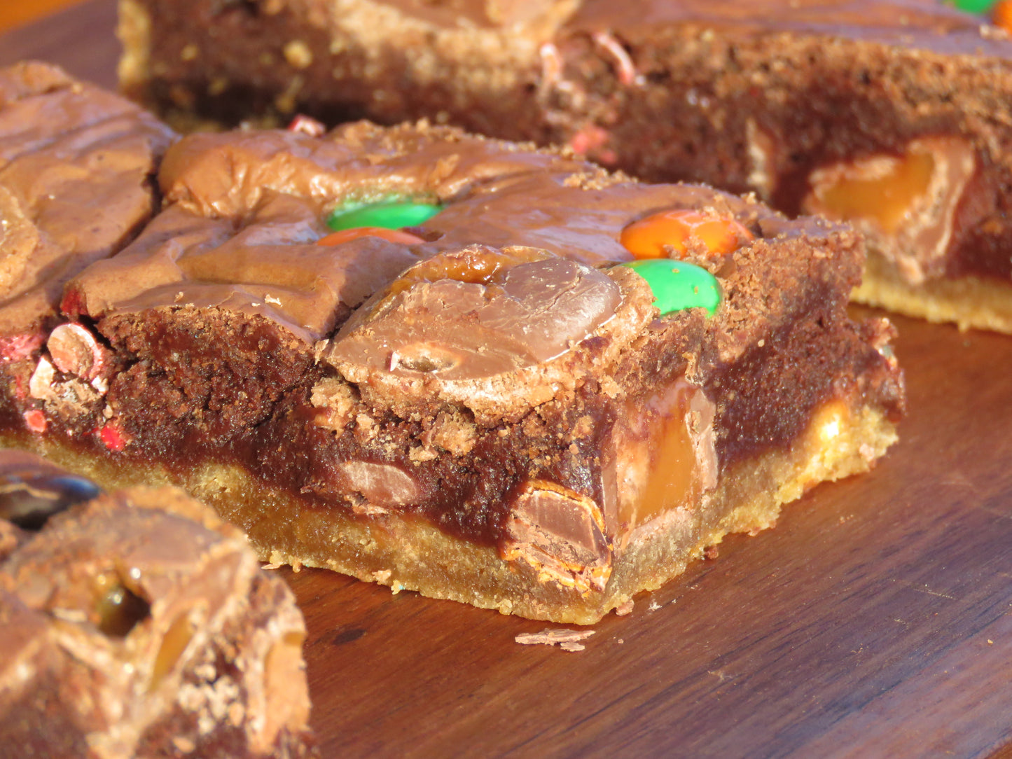 Mars Bar Pods and M&M Brookies