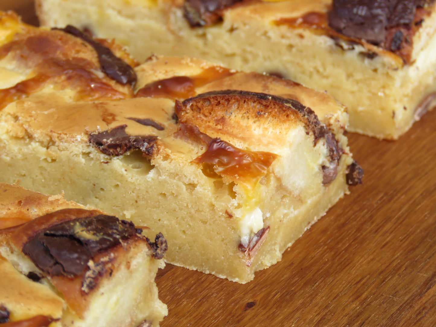 Krispy Kreme Choc Iced Custard Donut Blondies