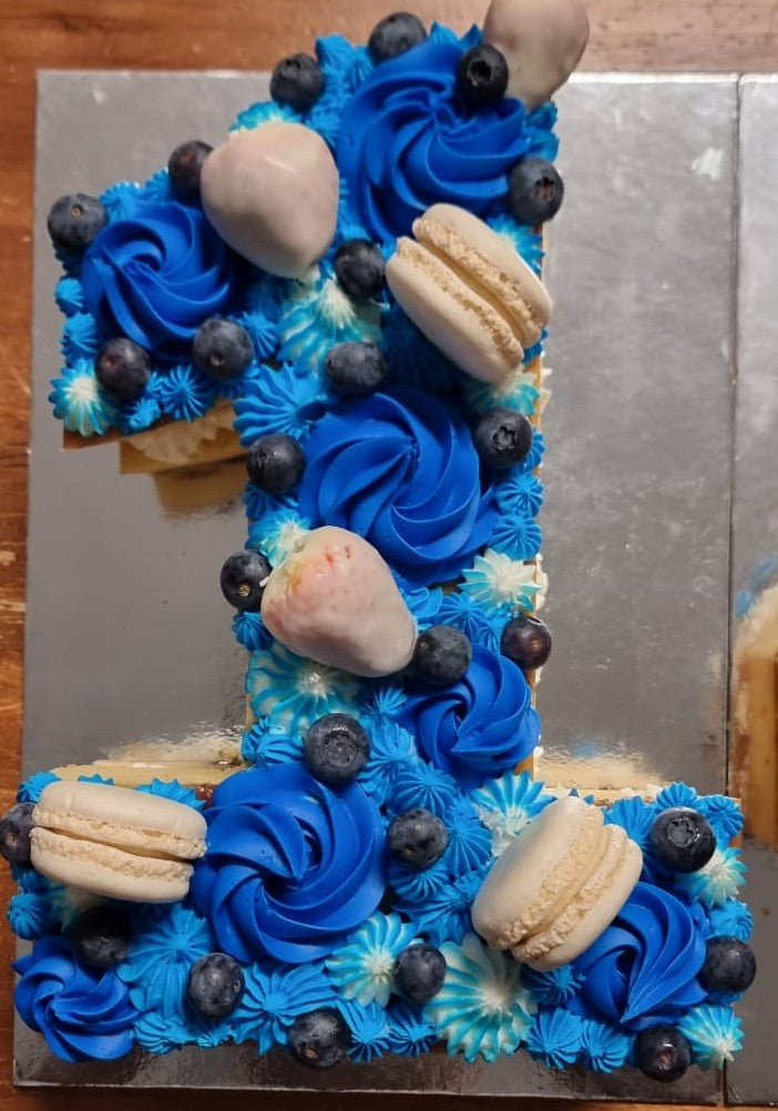 Birthday Number Cake - Single Number
