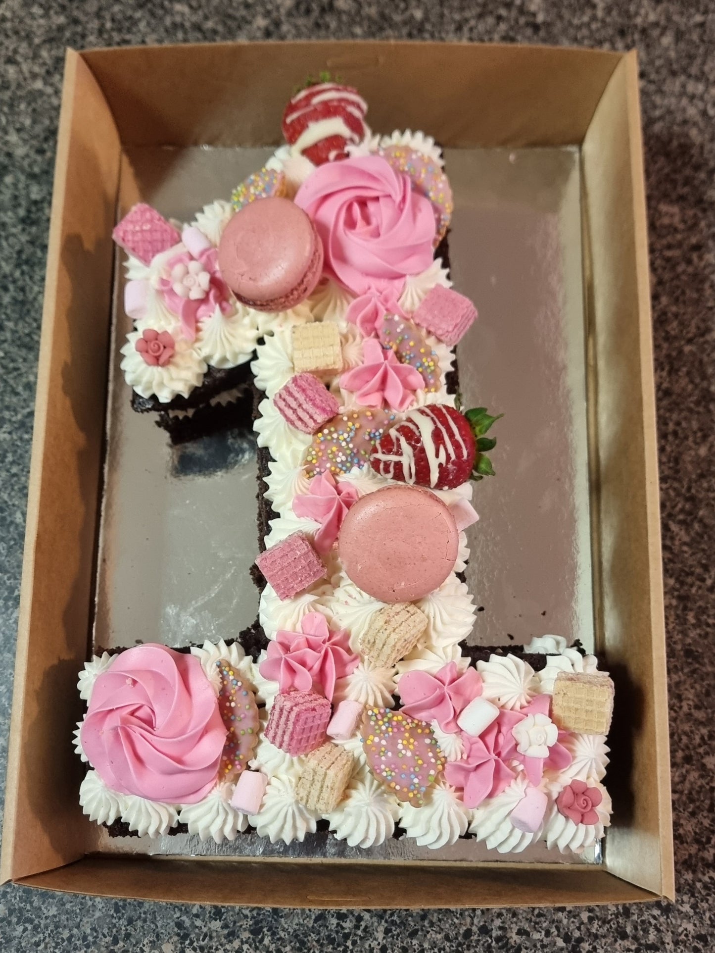 Birthday Number Cake - Single Number