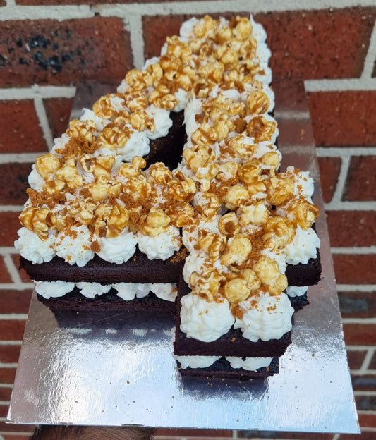 Birthday Number Cake - Single Number