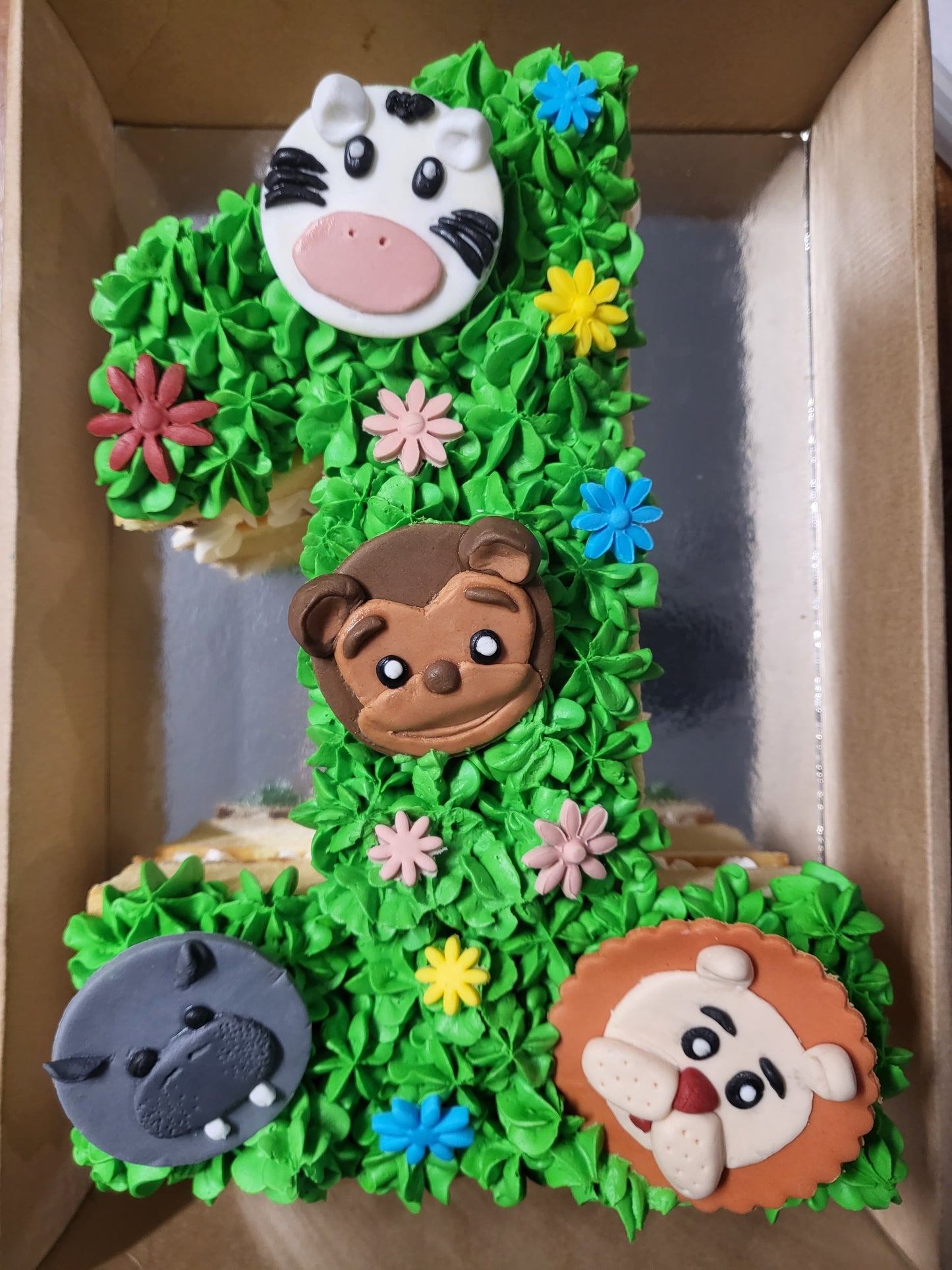Birthday Number Cake - Single Number