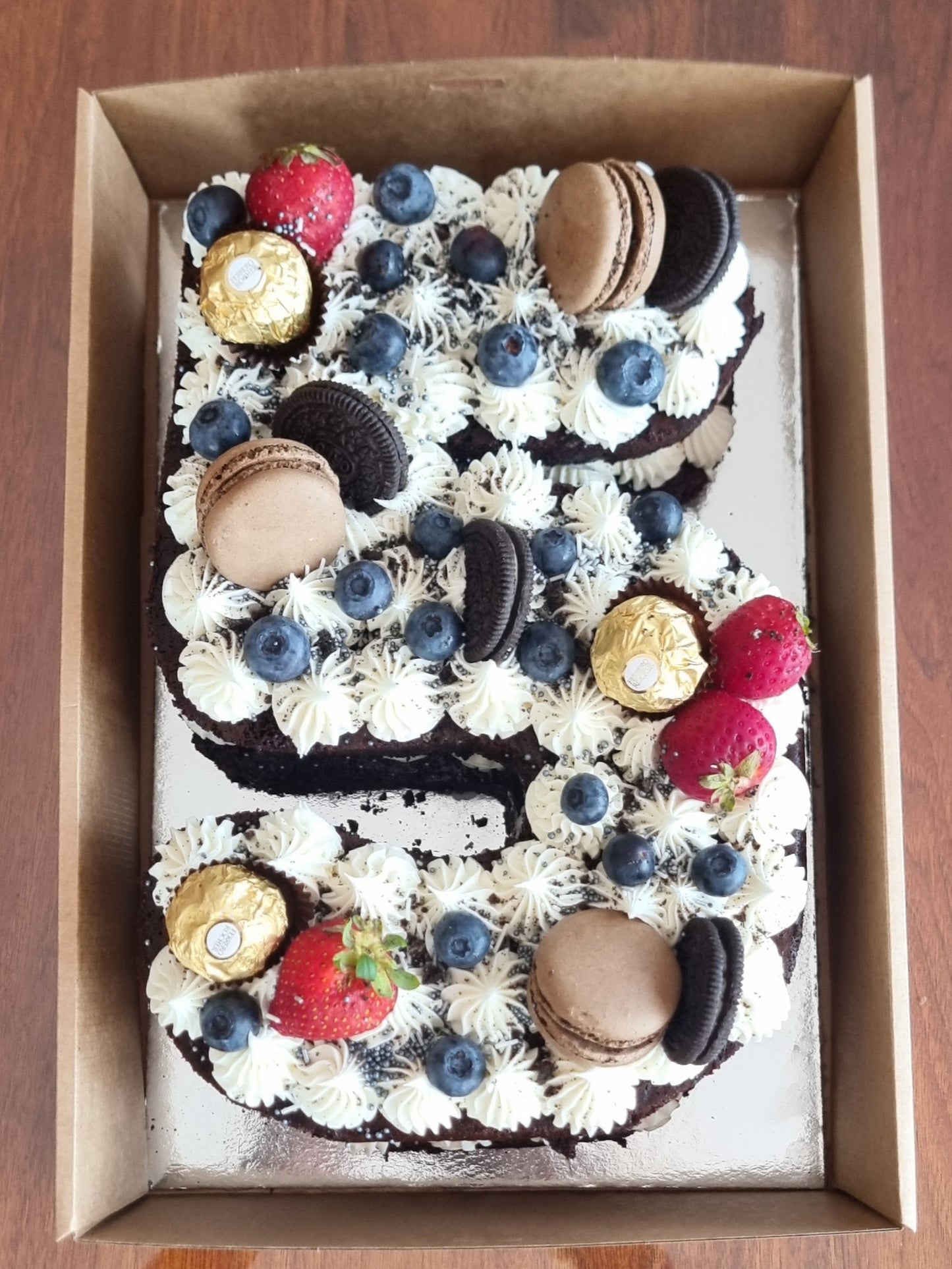 Birthday Number Cake - Single Number