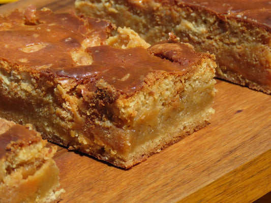 Salted Caramel Cheesecake Blondies