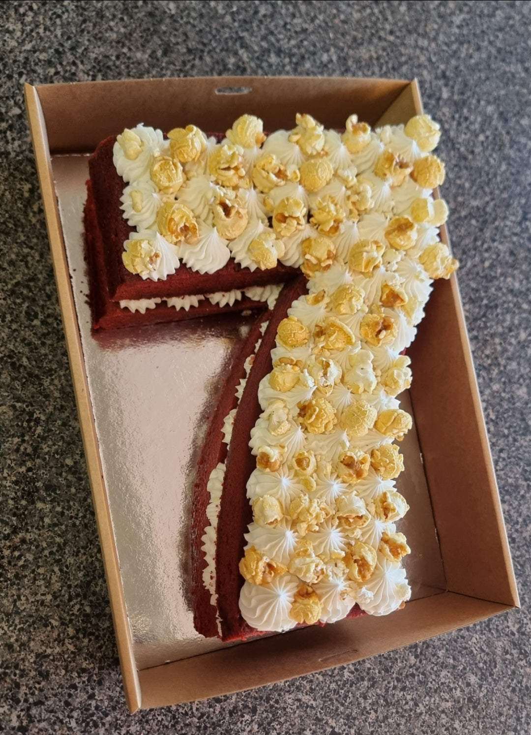 Birthday Number Cake - Single Number