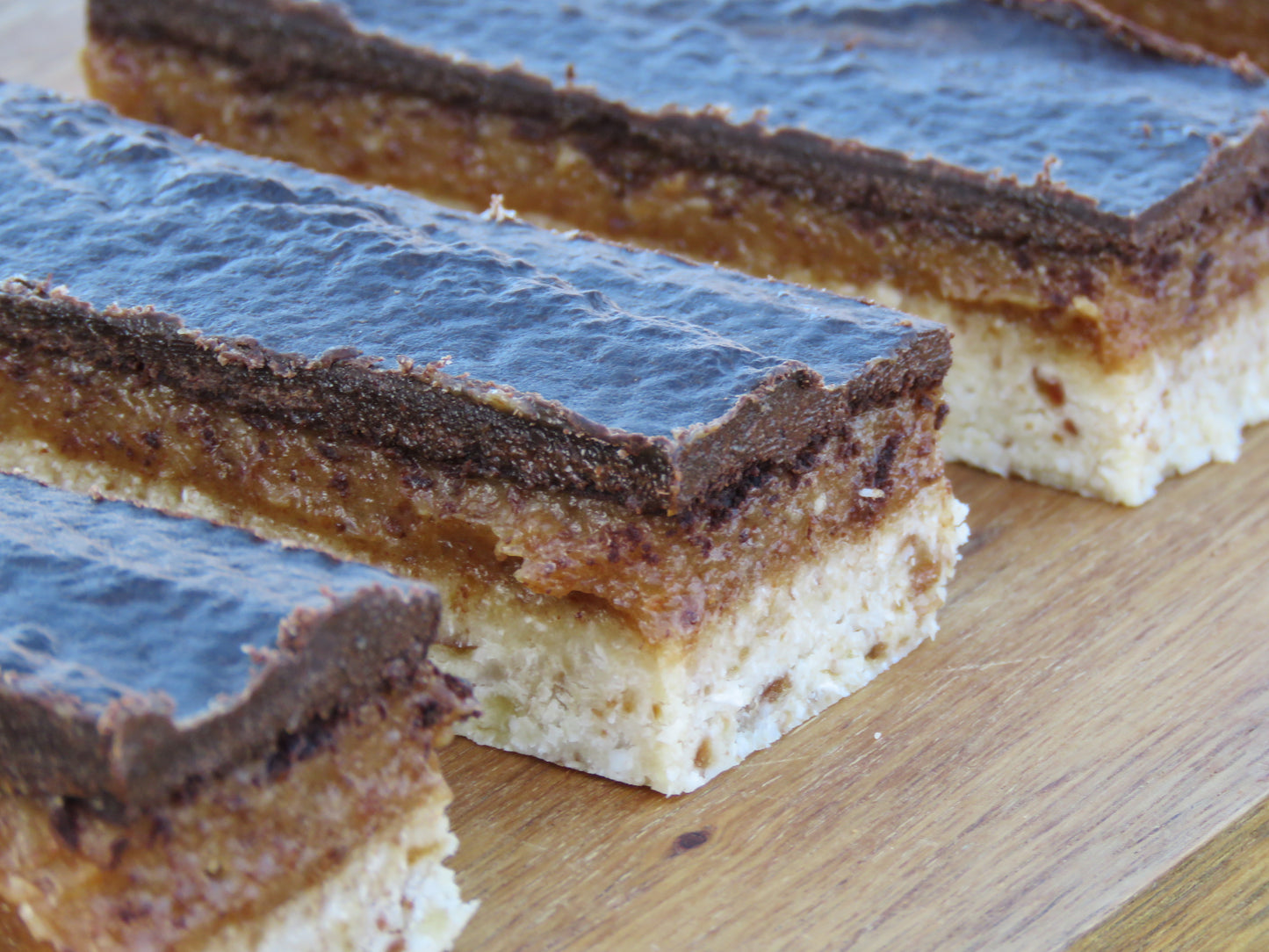 Salted Caramel Slice (V) (GF) (DF)