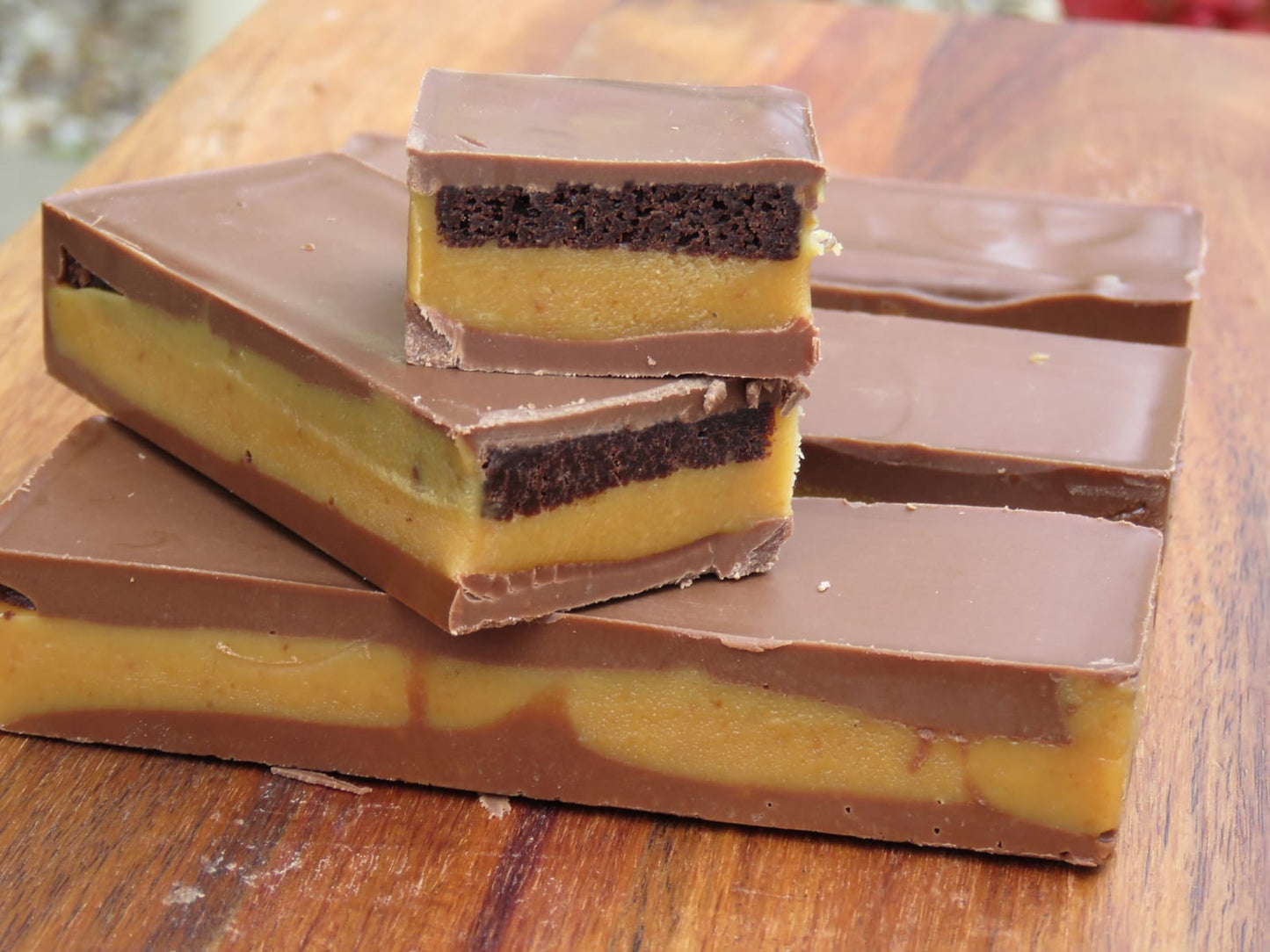 Brownie Caramel Chocolate Bars