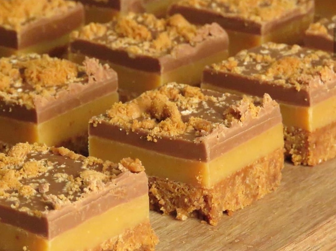 BISCOFF CARAMEL SLICE