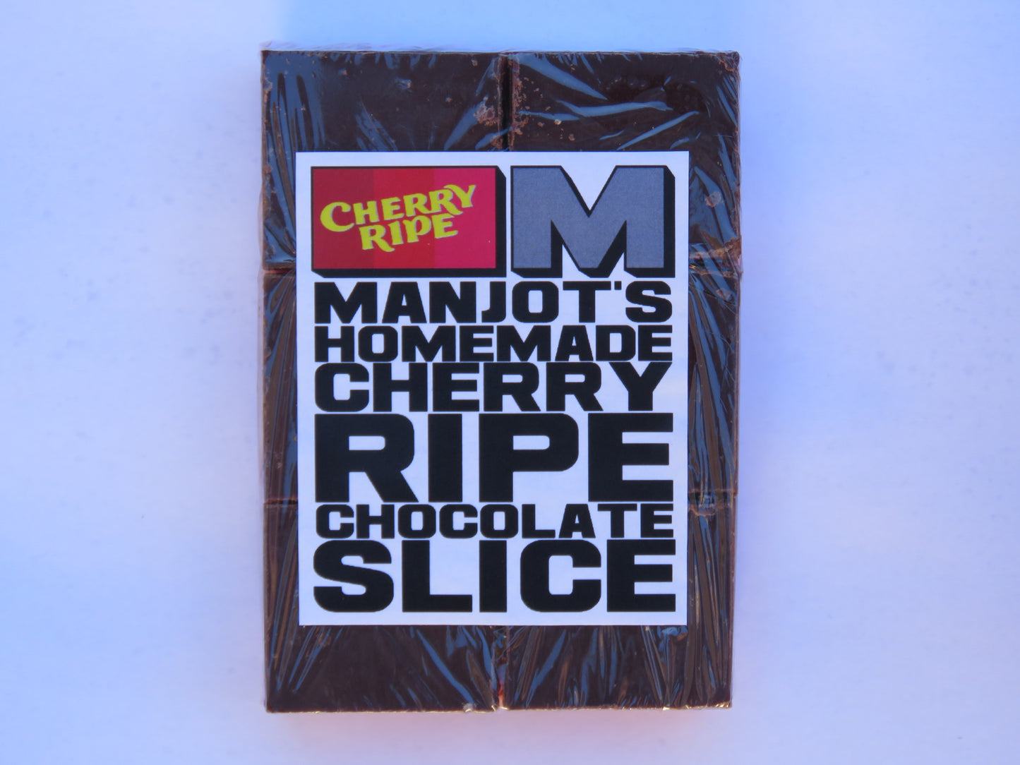 Cherry Ripe Slice