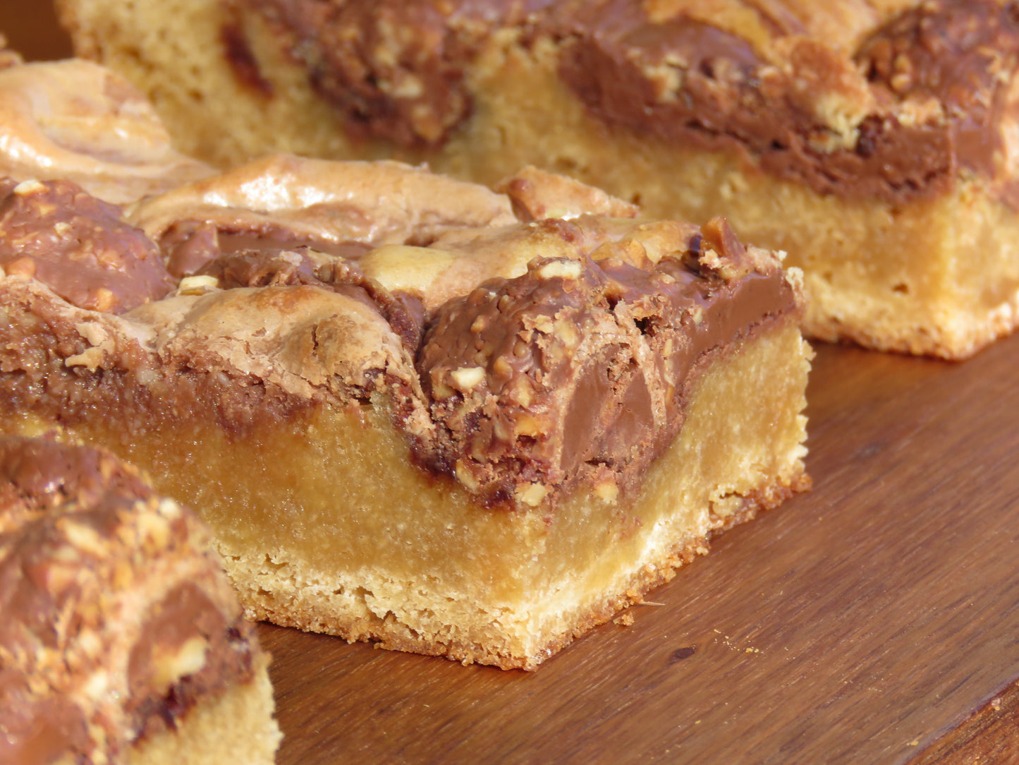 Ferrero Rocher Nutella Cheesecake Blondies