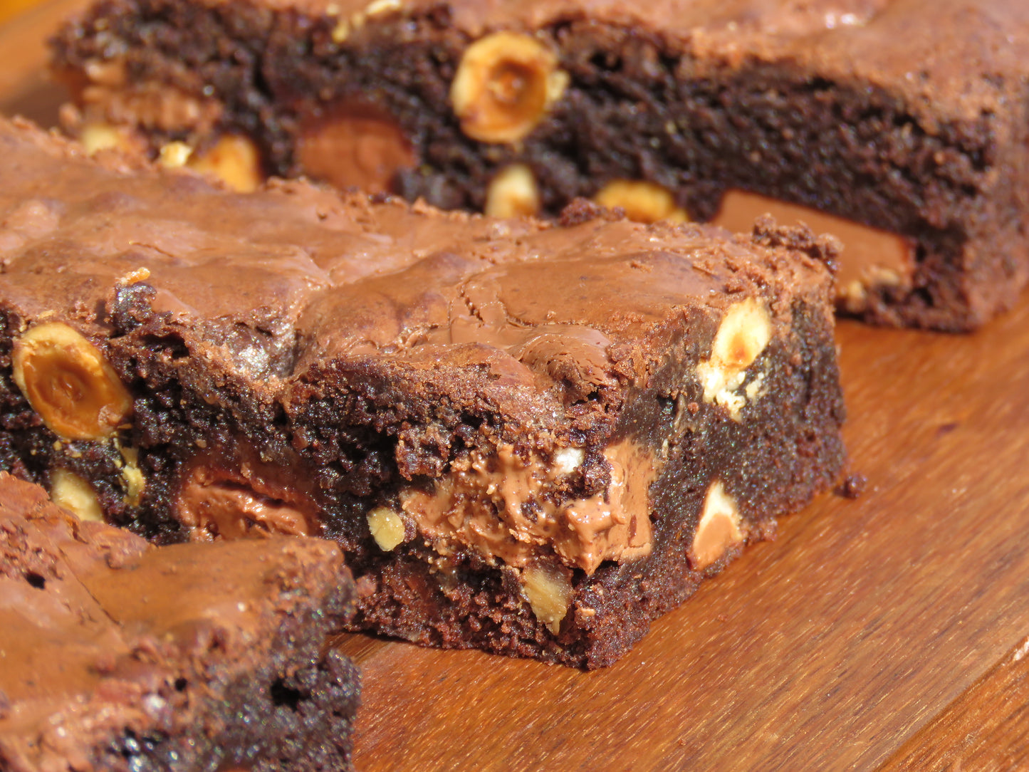 Roasted Hazelnut Cadbury Marble Nutella Fudge Brownies