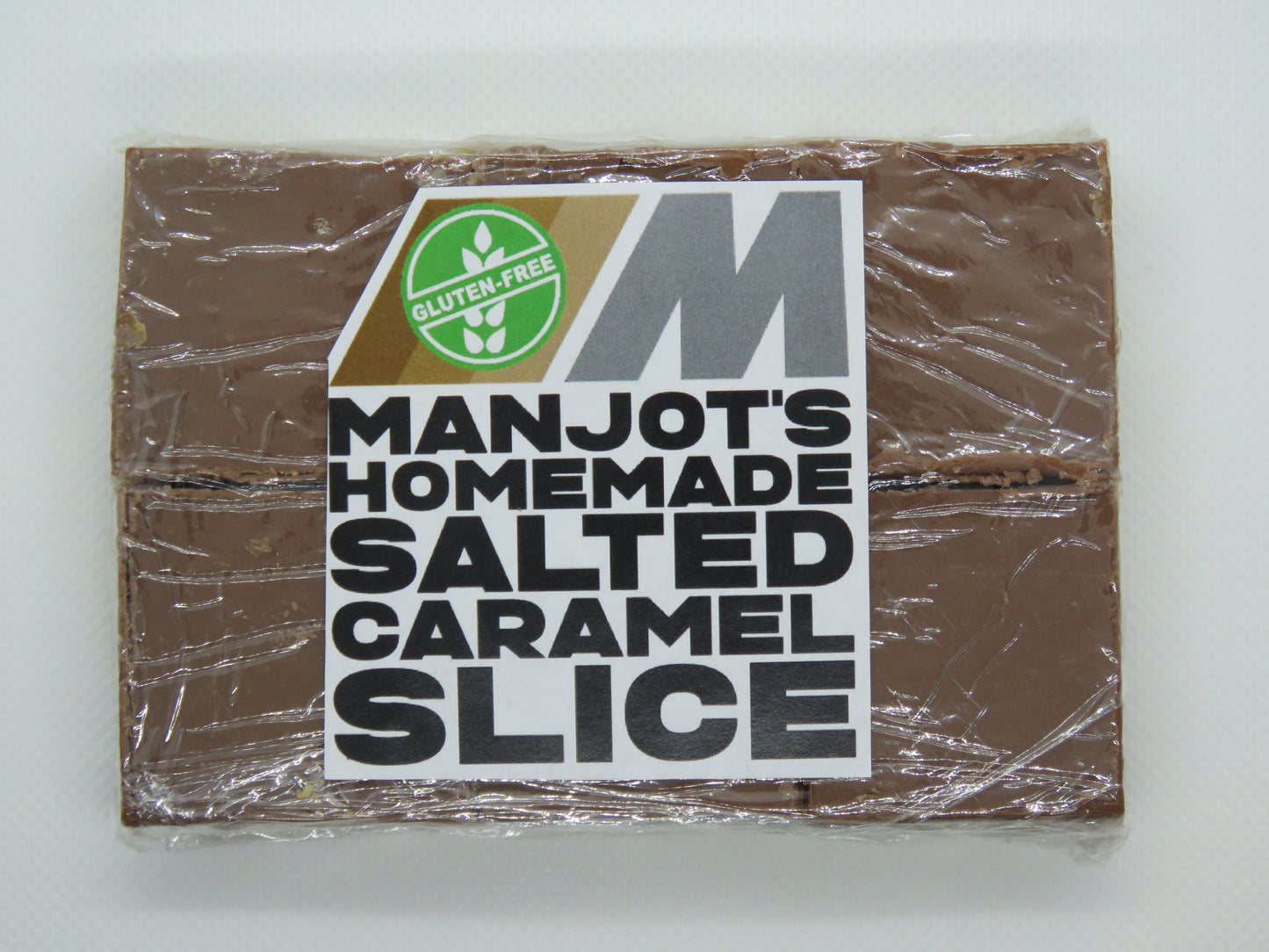 Gluten Free Salted Caramel Slice