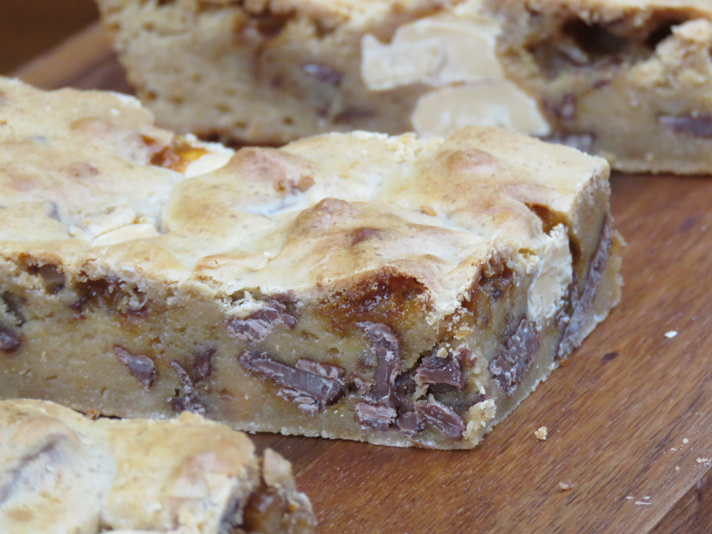 Caramilk Hokey Pokey Honeycomb Blondies