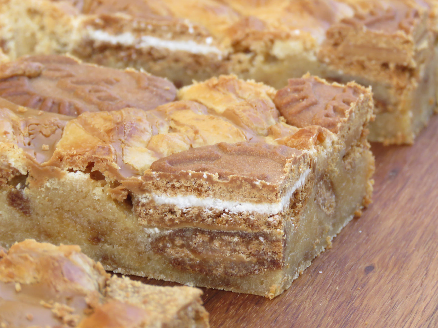 Limited Edition Biscoff Cream Blondies