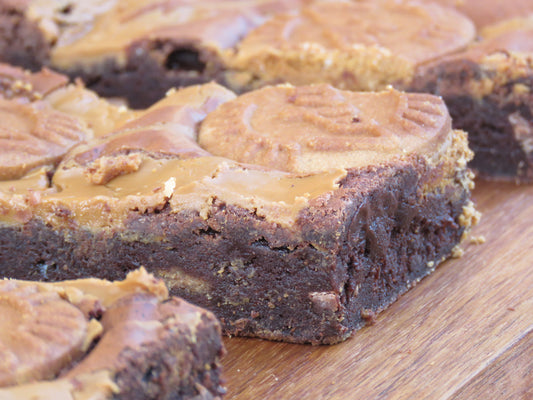Limited Edition Biscoff Cream Brownies