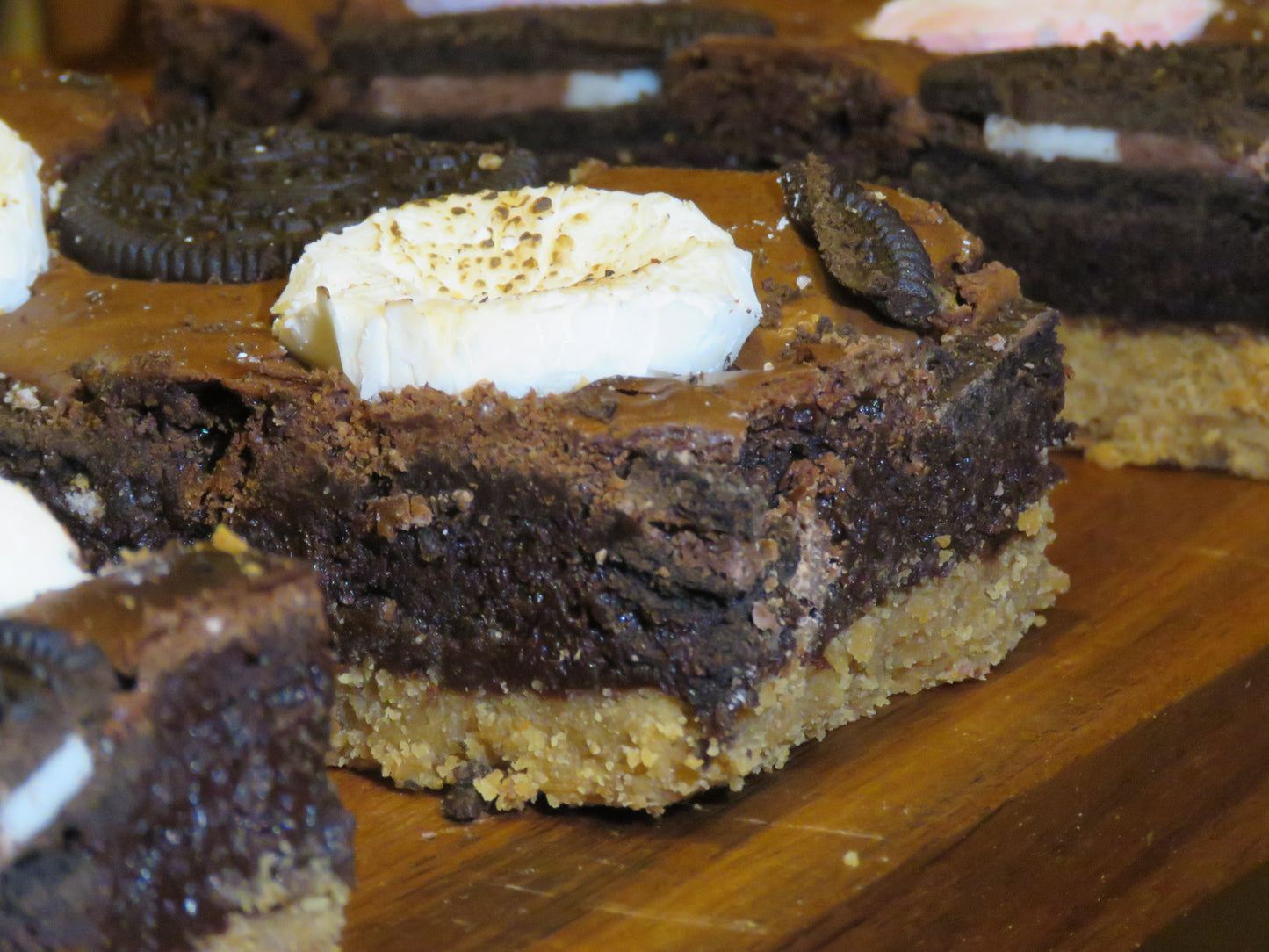 Limited Edition S'mores Oreo Brownies