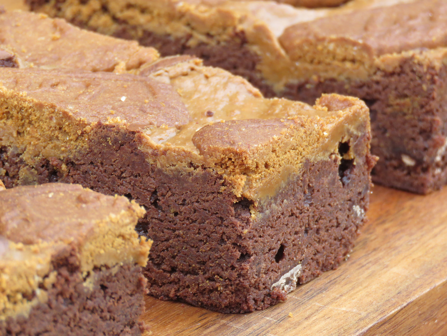 Protein Biscoff Brownies