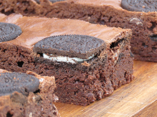 Protein Oreo Brownies