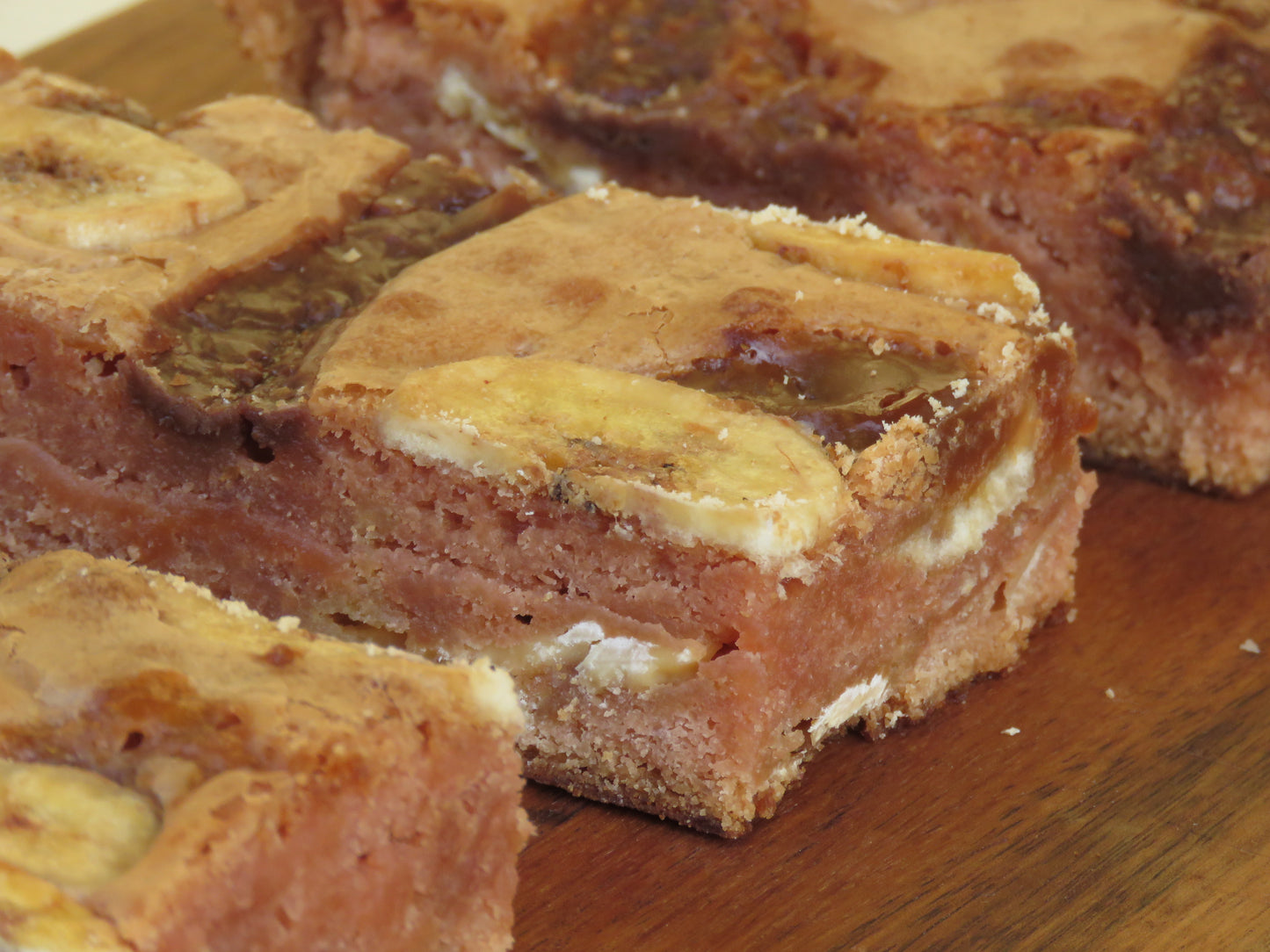 Messina Dulce and Banana Dulce De Leche Blondies