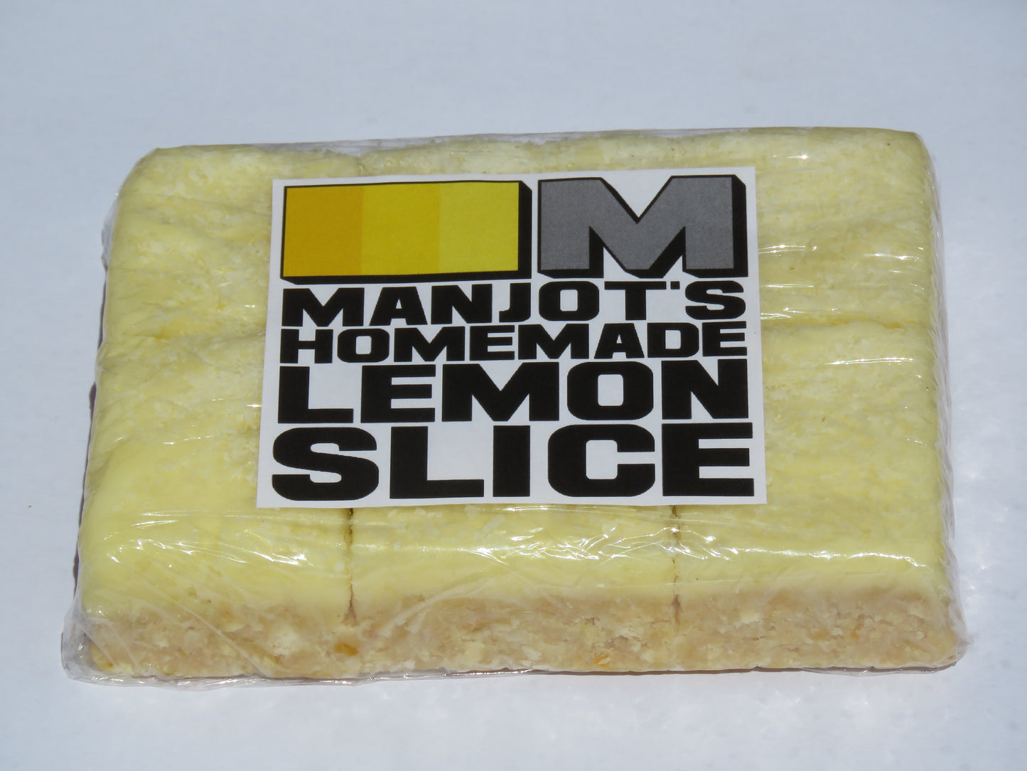 Lemon and Coconut Slice