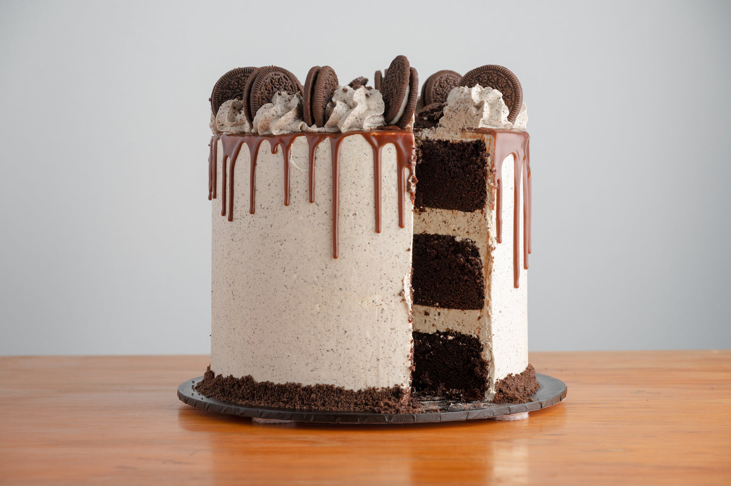 Oreo Buttercream Cake Three Layered Eight Inch