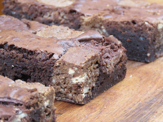 Peppermint Hedgehog Brownies