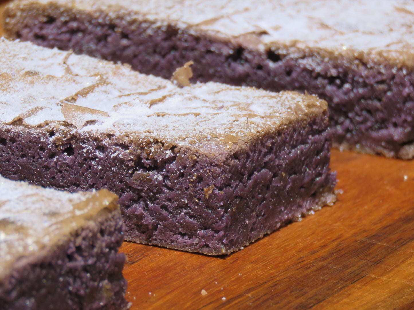 Taro Ube Blondies