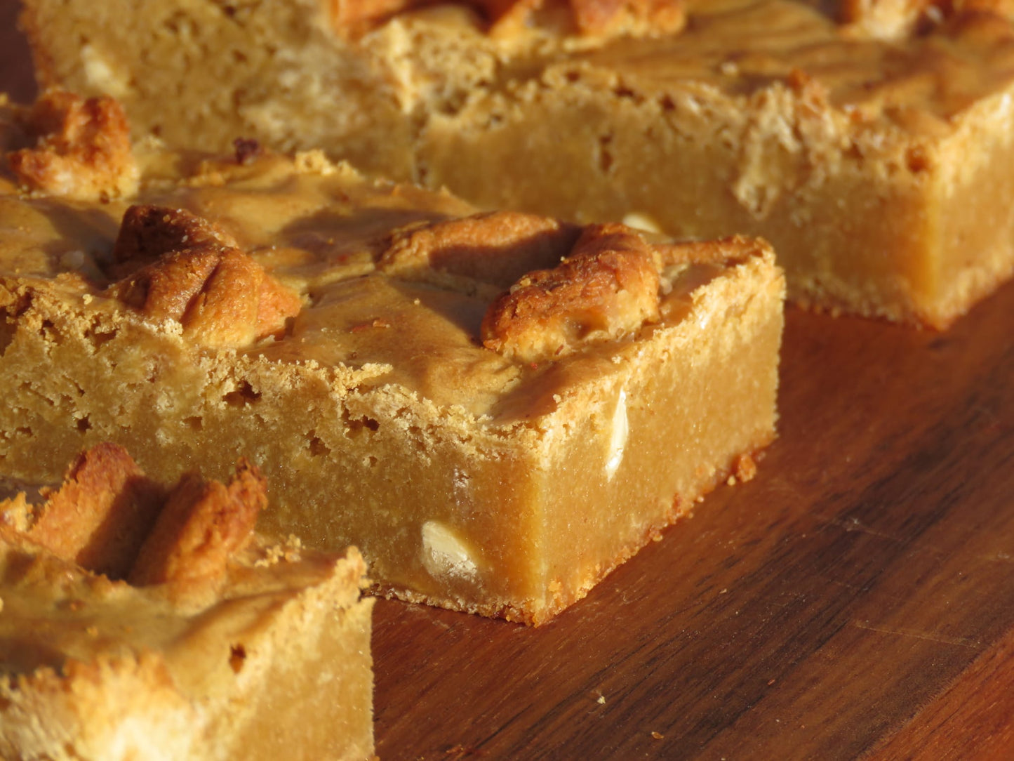 Canadian Maple Syrup Waffle Blondies